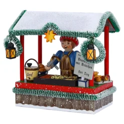 Bratwurststand Mit Handler