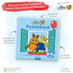 Die Maus Puzzlebuch Quadratisch