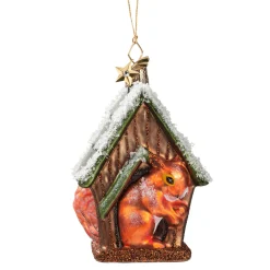 Eichhornchen Im Vogelhaus