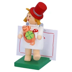 Engel Mit Glucksbringern "Viel Gluck"