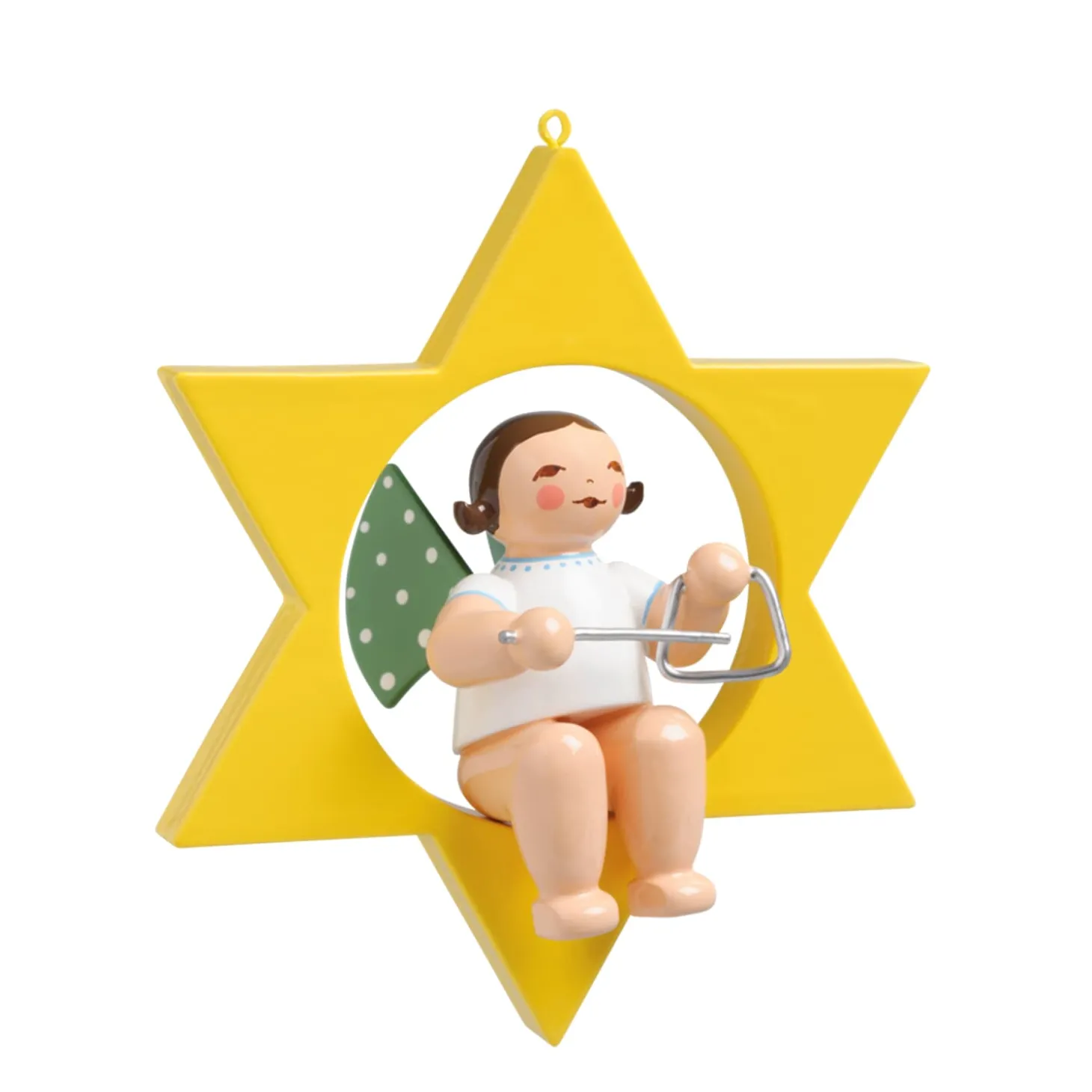 Engel Mit Triangel, Im Stern