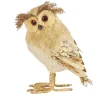 Eule Aus Stroh 25Cm