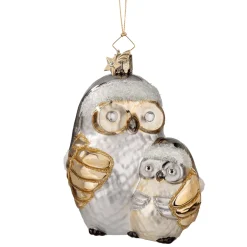 Eulenmutter Mit Kind