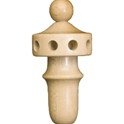 Flugelnabe Aus Holz Fur Pyramiden, Lackiert