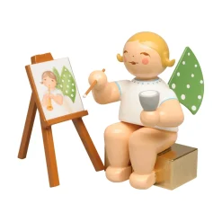 Geburtstagsengel 2023, Mit Staffelei