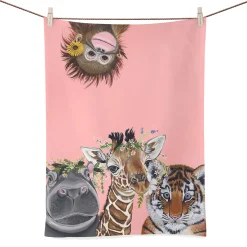 Geschirrtuch Dschungeltiere