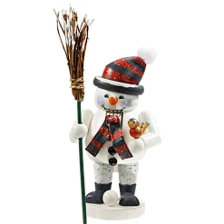 Holzknackl "Schneemann", 16Cm