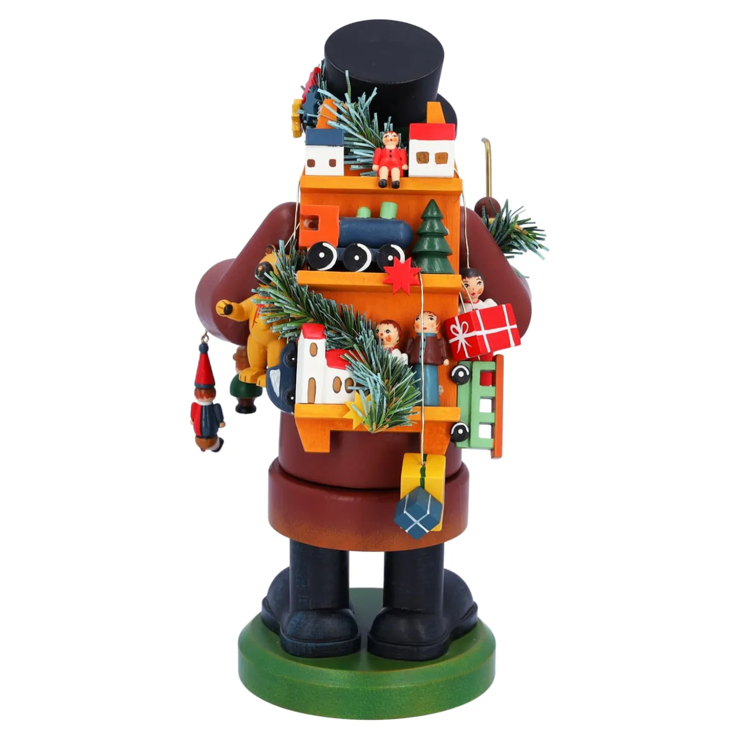 Holzknoddl "Spielzeughandler", Rauchermannchen