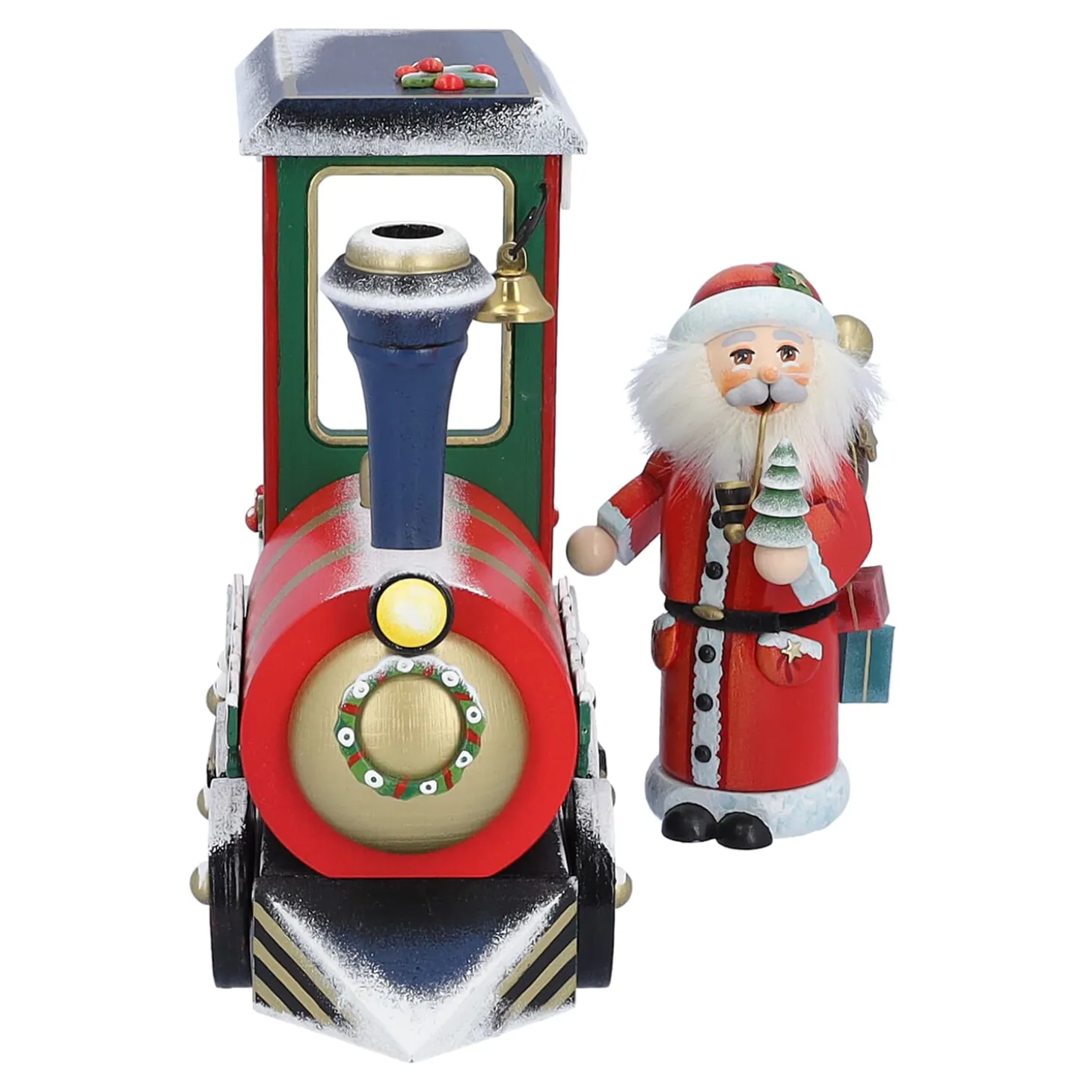 Holzknoddl "Weihnachtsreise", Rauchermannchen