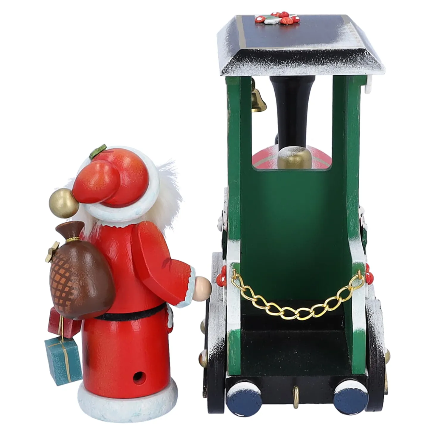 Holzknoddl "Weihnachtsreise", Rauchermannchen