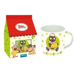 Kindertasse "Pittiplatsch" Im Haus