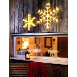 Led Acryl Schneeflocke