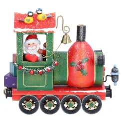 Lokomotive Mit Weihnachtsmann, Duftl