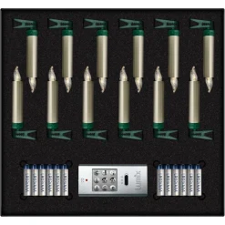 Lumix Superlight Mini 12 Kerzen Basis Set In Cashmere