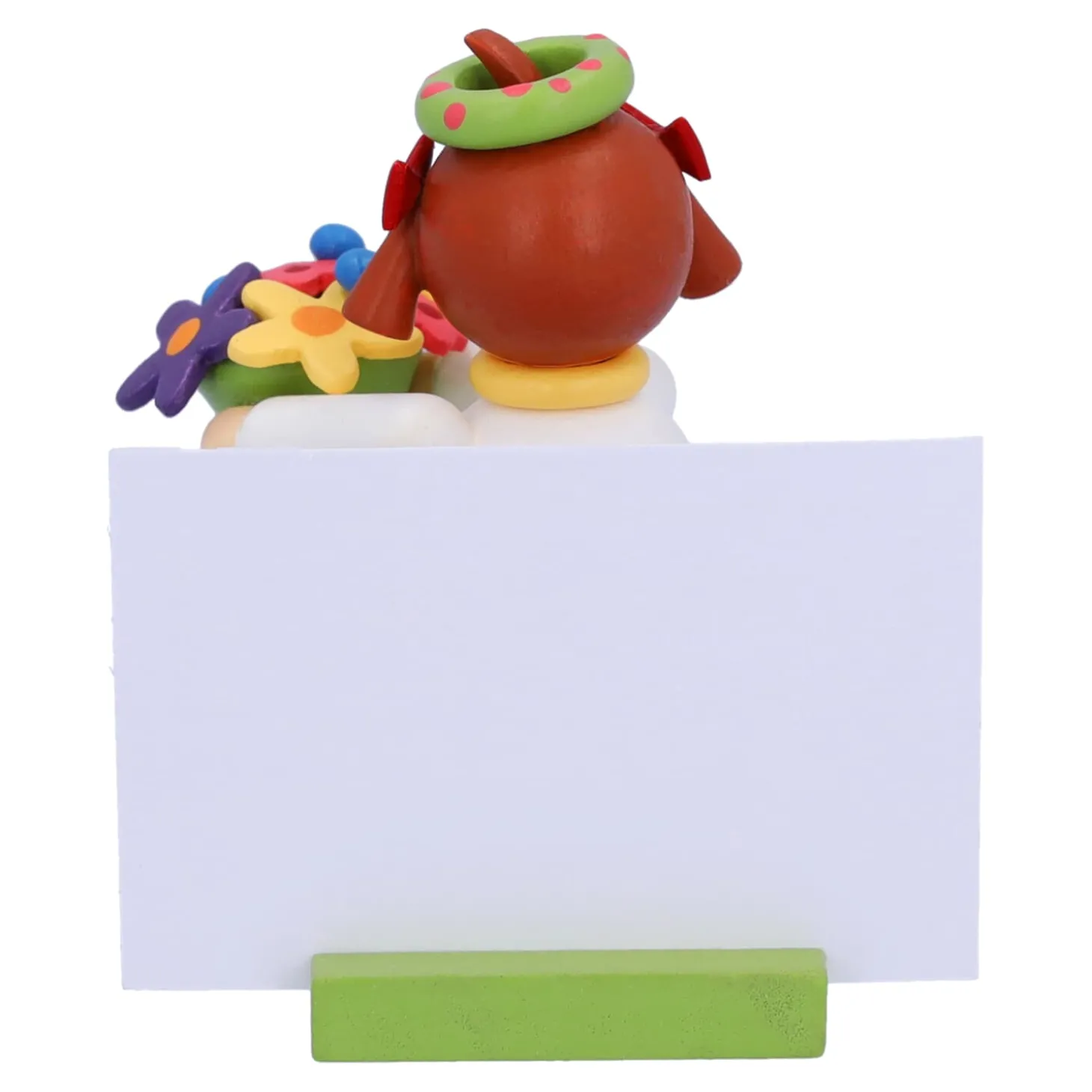 Madchen Mit Blumen "Viele Gruse"