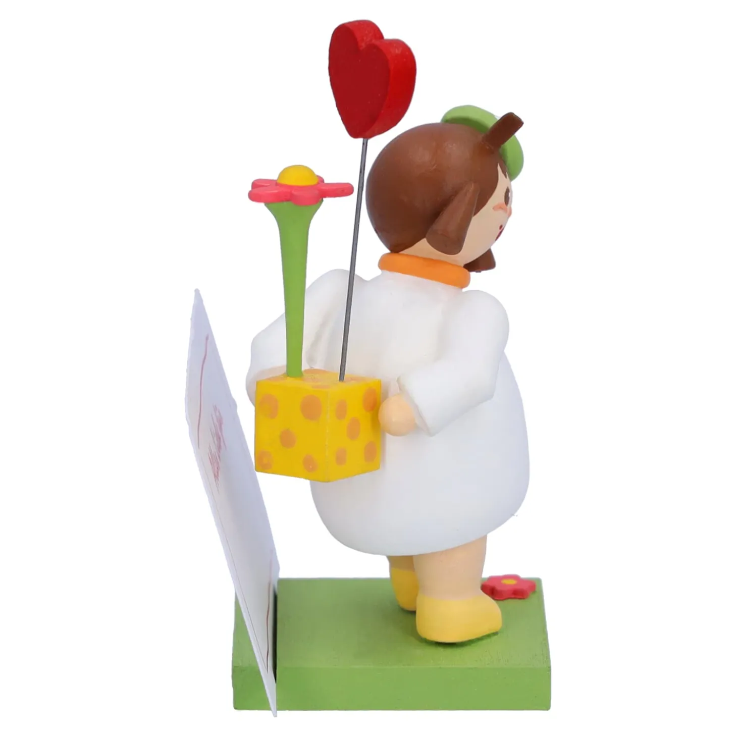 Madchen Mit Herz Und Blume "Fur Dich"