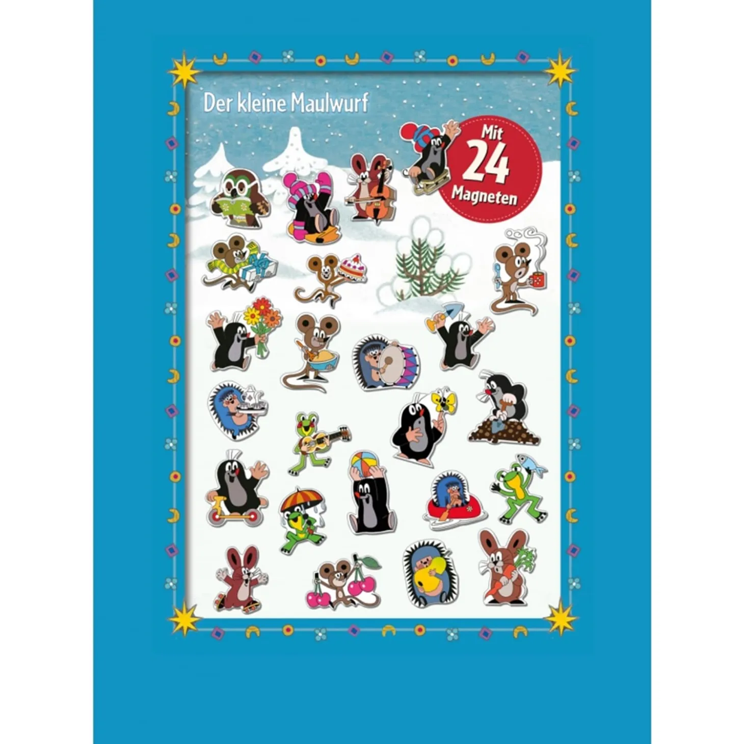 Magnet-Adventskalender "Der Kleine Maulwurf"