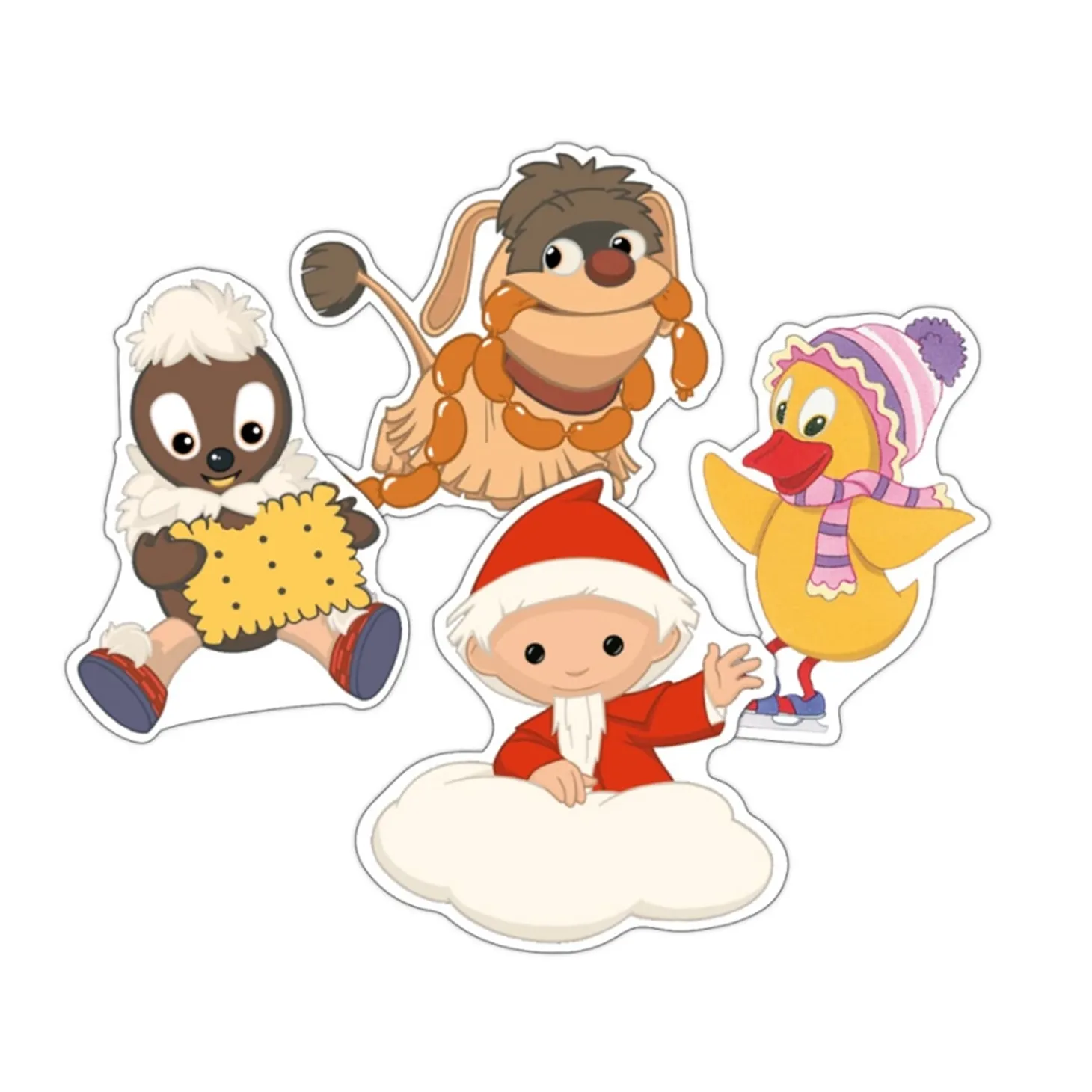 Magnet-Adventskalender "Sandmann"