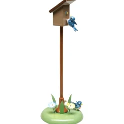 Nistkasten Mit 2 Vogeln