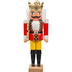 Nussknacker "Konig" Rot, 36Cm