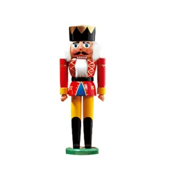 Nussknacker "Konig" Rot, 20Cm