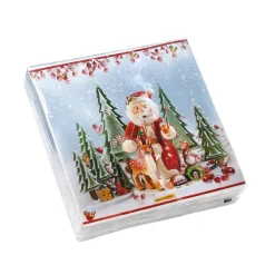 Papier-Cocktailservietten "Tierweihnacht"