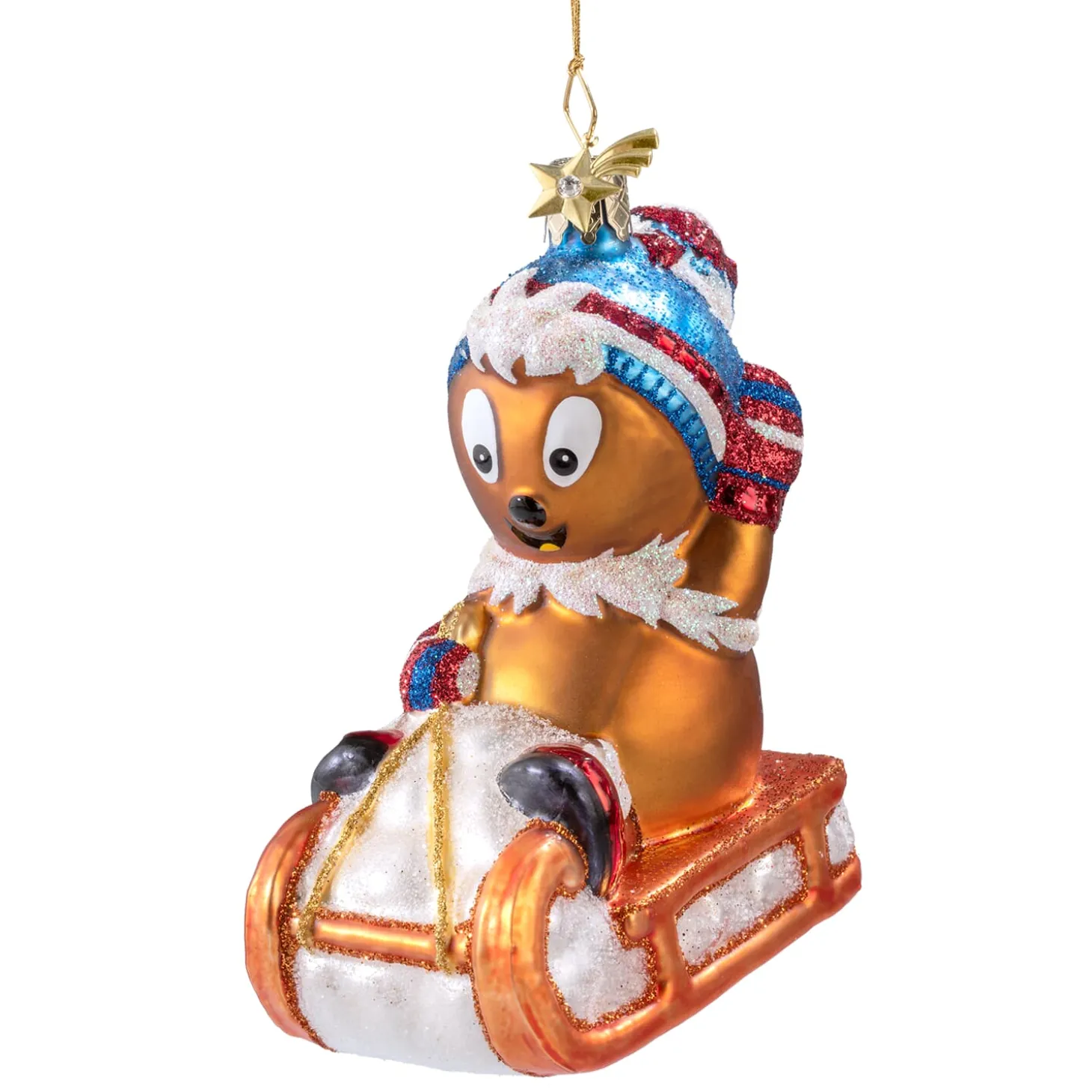 Pittiplatsch Auf Schlitten