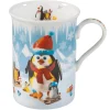 Porzellan-Tasse "Weihnachten Am Sudpol"