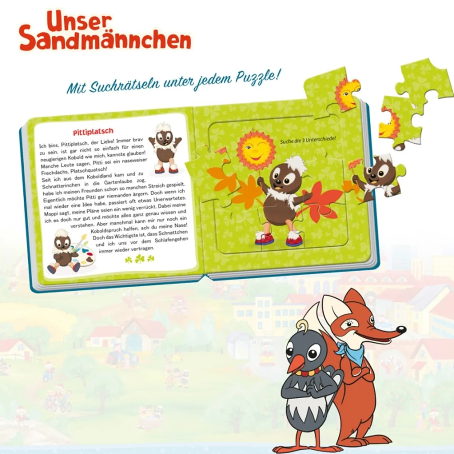 Puzzlebuch "Mein Erstes Puzzlebuch - Unser Sandmannchen"