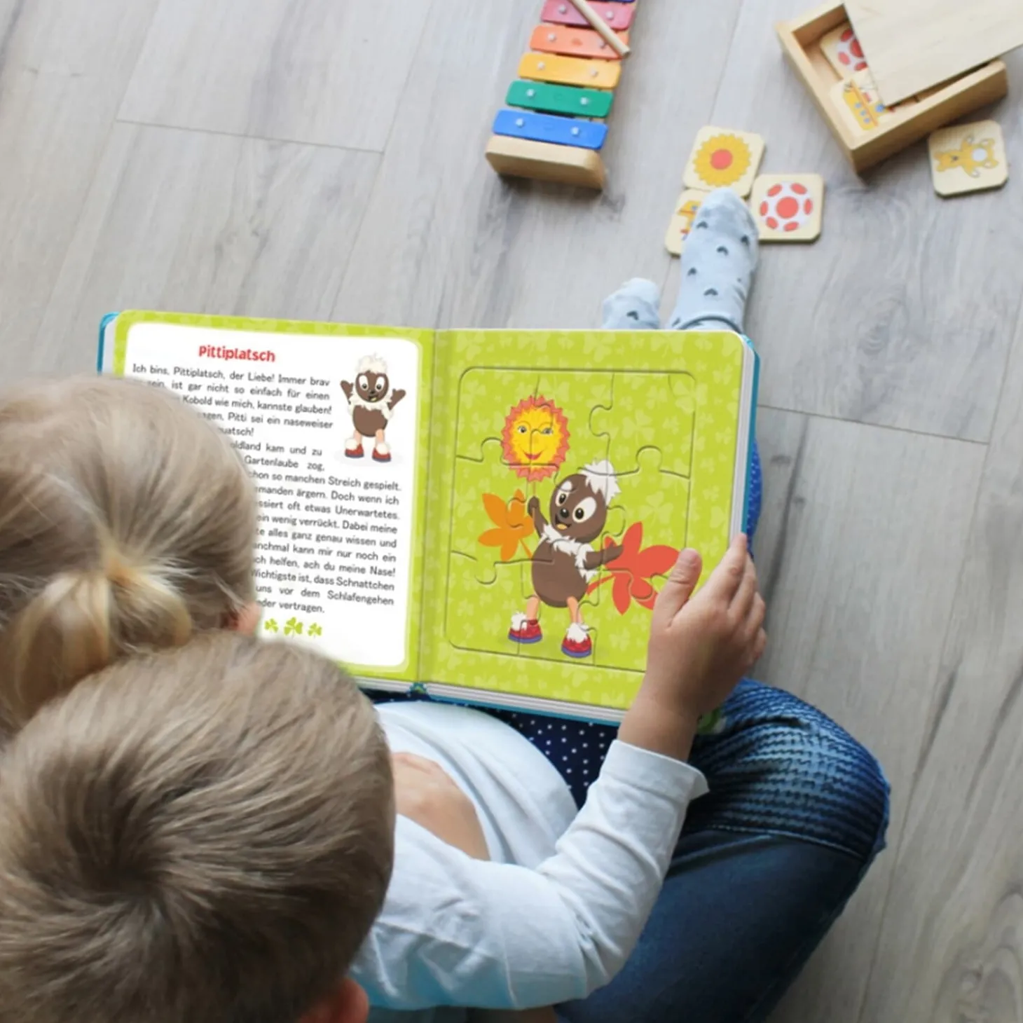 Puzzlebuch "Mein Erstes Puzzlebuch - Unser Sandmannchen"