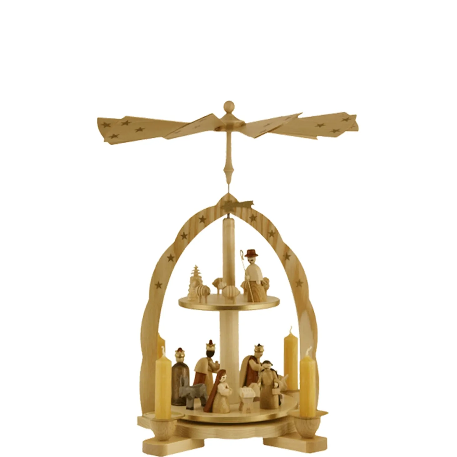 Pyramide "Christi Geburt Mit Schafherde"