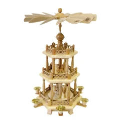 Pyramide "Schneemanner Im Winterwald"