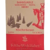 Raucherkerzen Sandelholzduft, Klein