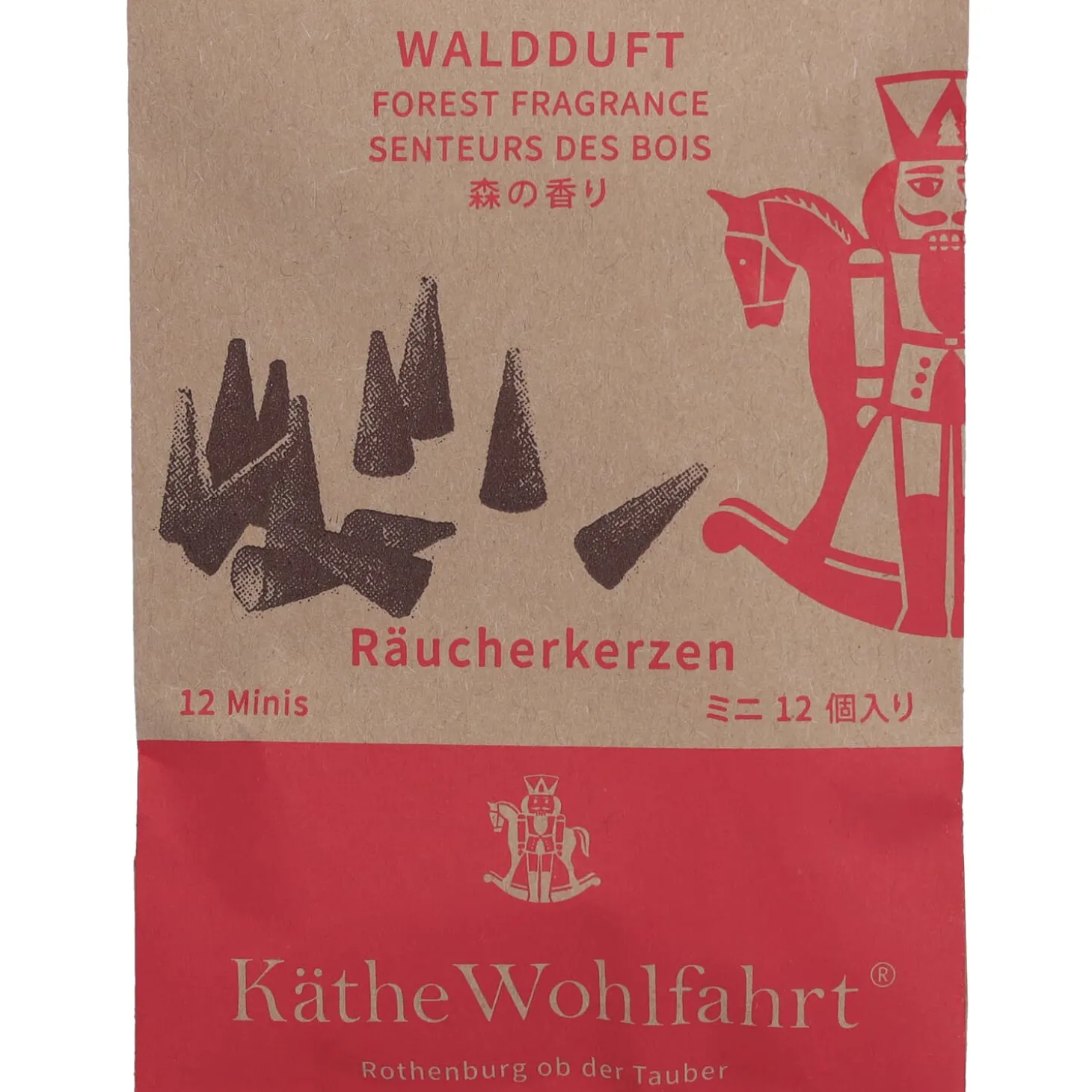 Raucherkerzen Waldduft, Klein