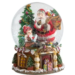 Schneekugel "Bescherung"