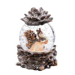 Schneekugel "Eichhornchen"