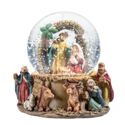 Schneekugel "Krippenszene"