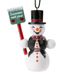 Schneemann Mit Schaufel