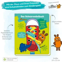 Schnursenkel-Buch "Die Maus"