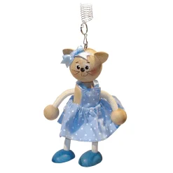 Schwingfigur "Katzenmadchen"