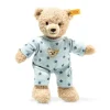 Teddybar-Junge Mit Schlafanzug, Blau (25 Cm)