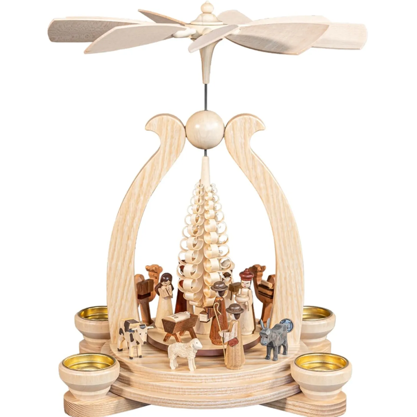 Teelicht-Pyramide "Heilige Geschichte"