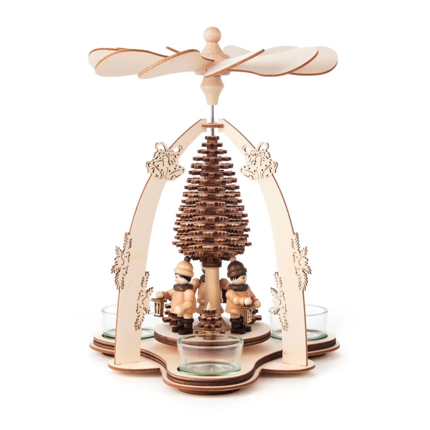 Teelicht-Pyramide "Laternenkinder"