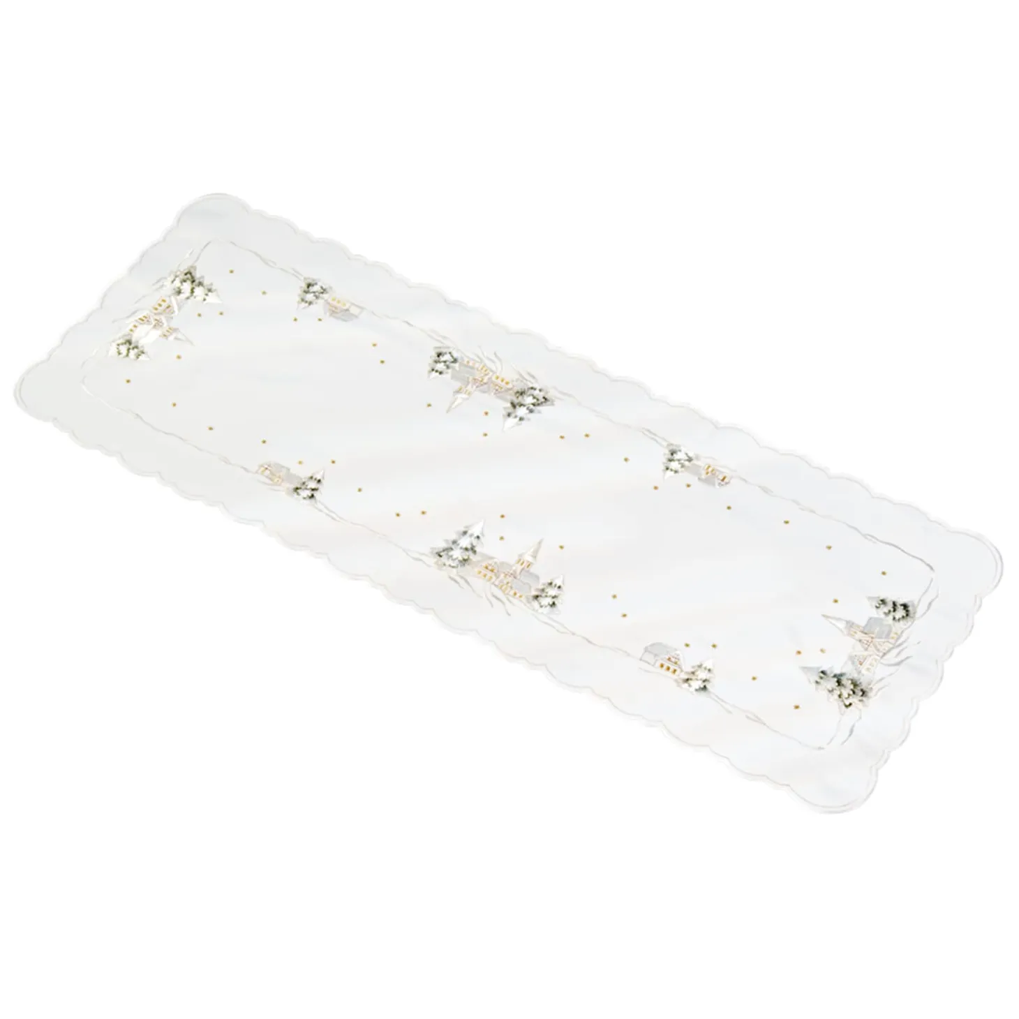 Tischlaufer "Winterdorf" 40X115 Cm