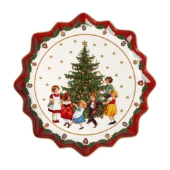 Toy'S Fantasy Gebackteller Tief, Kinder Tanzen Um Baum