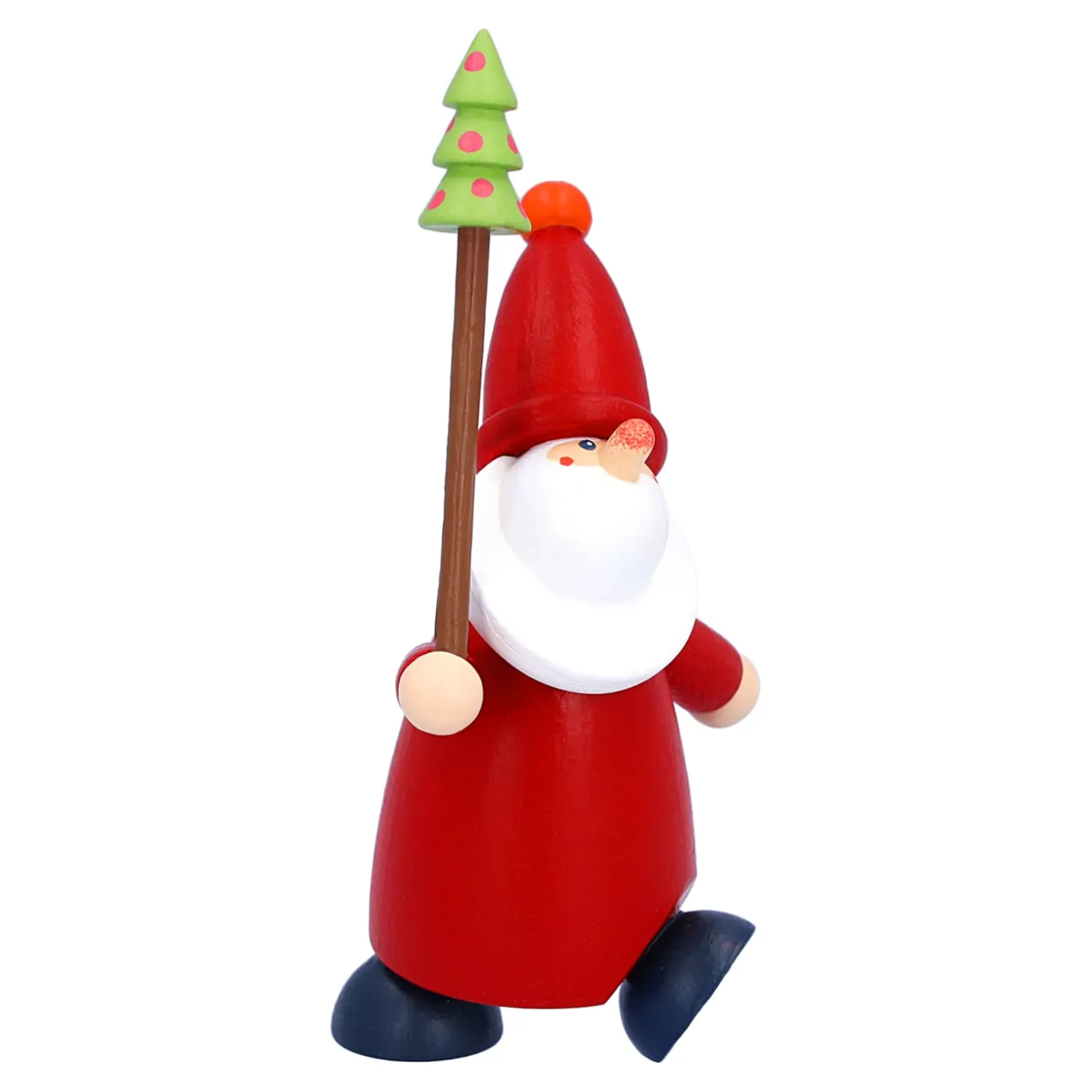 Weihnachtsmann Mit Tannenbaum