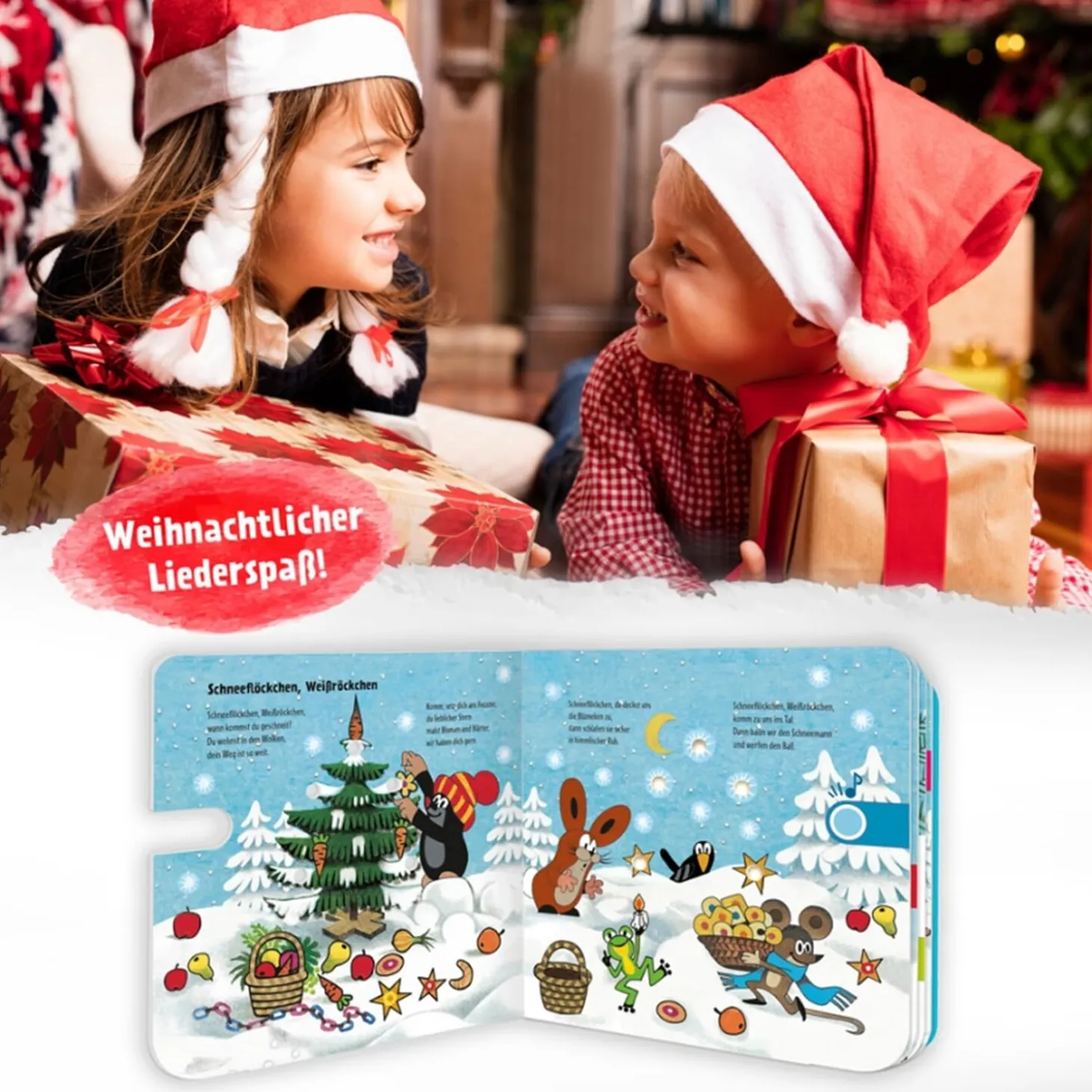 Weihnachts-Soundbuch "Der Kleine Maulwurf"