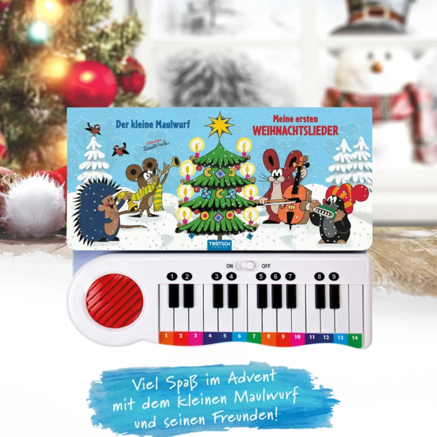 Winter-Klavierbuch "Der Kleine Maulwurf"